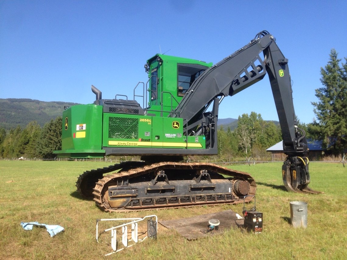 John Deere Chargeur sur Chenilles 2656G